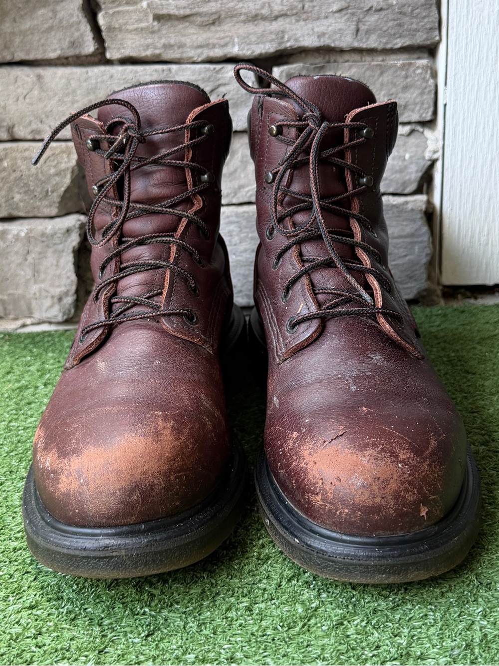 Red Wing Shoes SuperSole 2.0 606 Brown Leather Mens Boots - Picture 3 of 11
